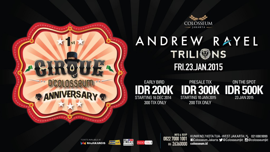 Cirque D’Colosseum 1st Anniversary feat. Andrew Rayel