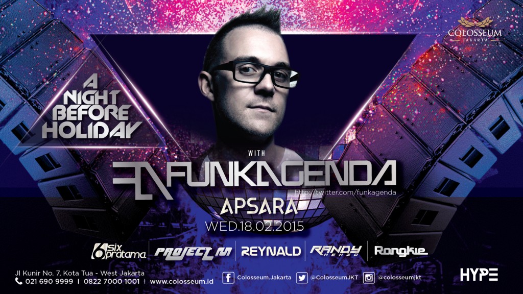 A NIGHT BEFORE HOLIDAY WITH FUNKAGENDA