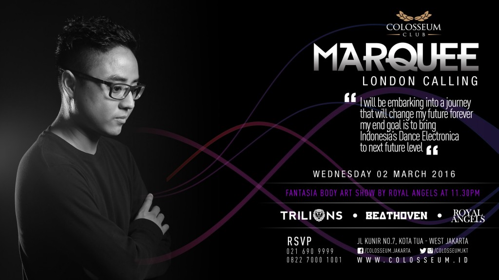 MARQUEE – LONDON CALLING