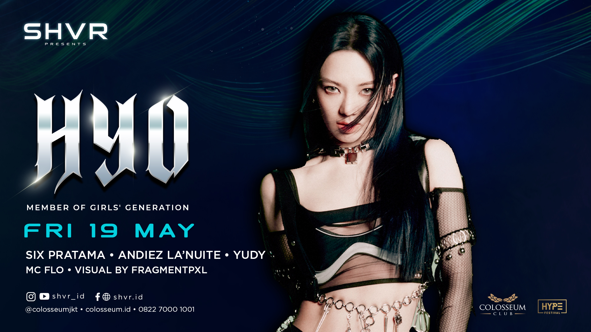 Hyo friday 19 may 2023 at colosseum jakarta