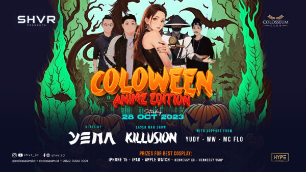 Coloween Anime Edition Colosseum Jakarta